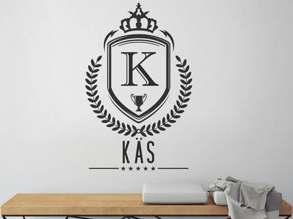 Wandtattoo Käs Wappen