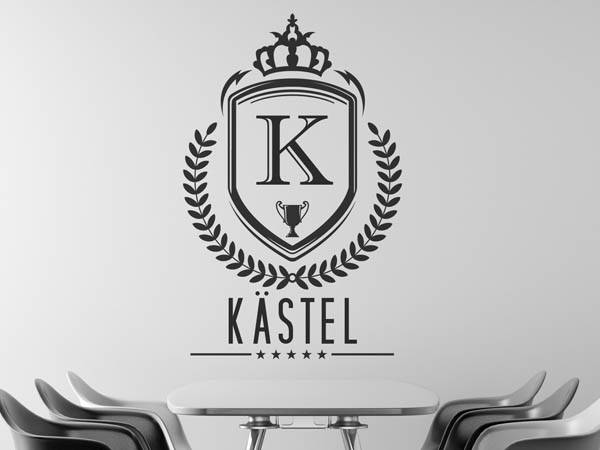 Wandtattoo Kästel Wappen