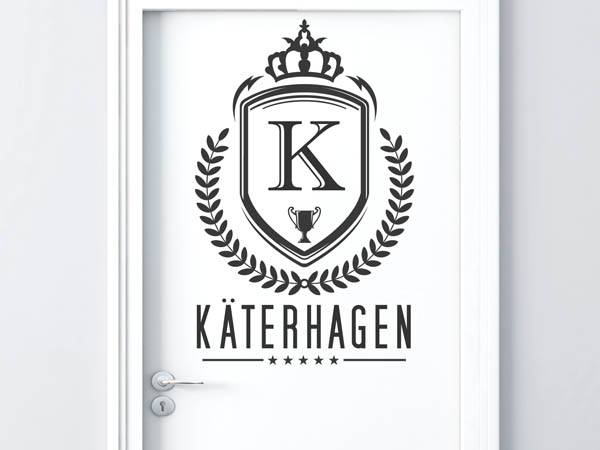 Wandtattoo Käterhagen Wappen