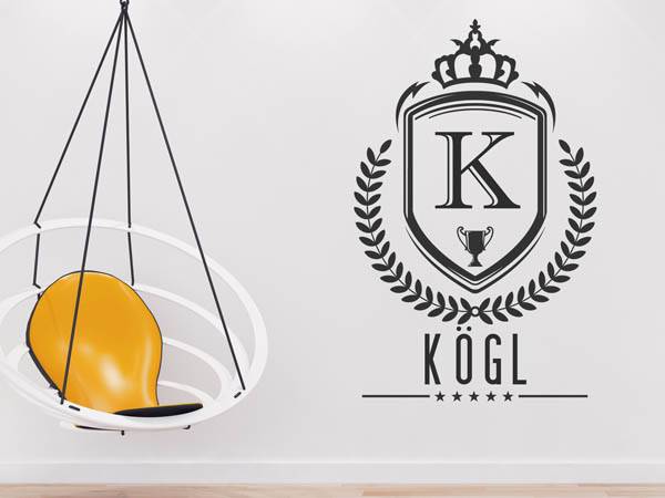 Wandtattoo Kögl Wappen