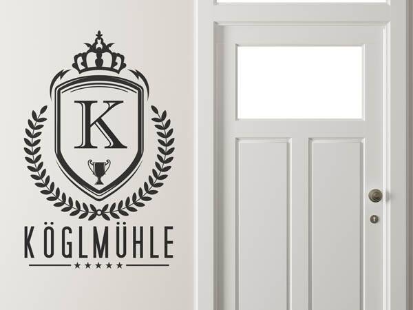 Wandtattoo Köglmühle Wappen