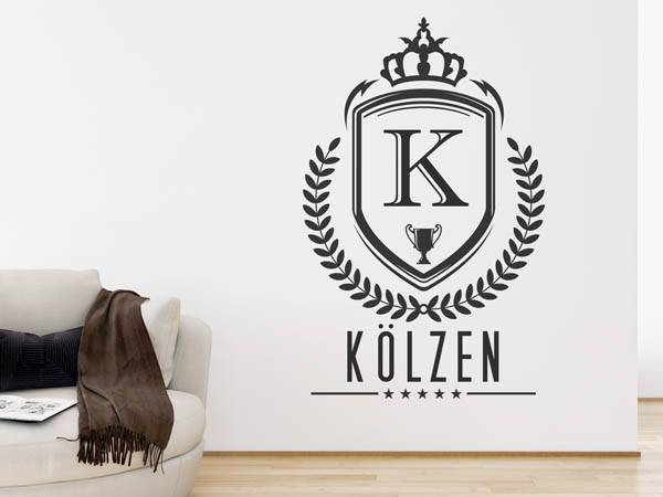 Wandtattoo Kölzen Wappen