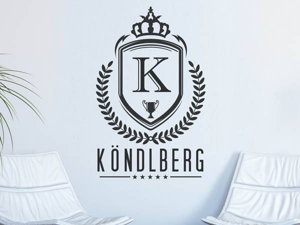 Wandtattoo Köndlberg Wappen
