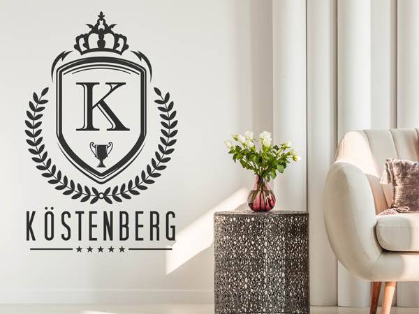 Wandtattoo Köstenberg Wappen