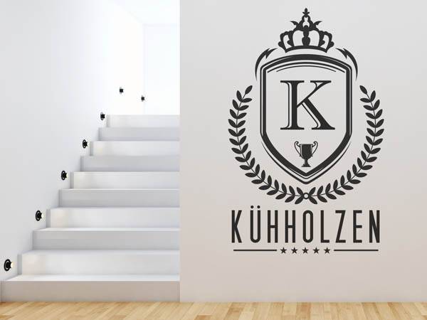 Wandtattoo Kühholzen Wappen