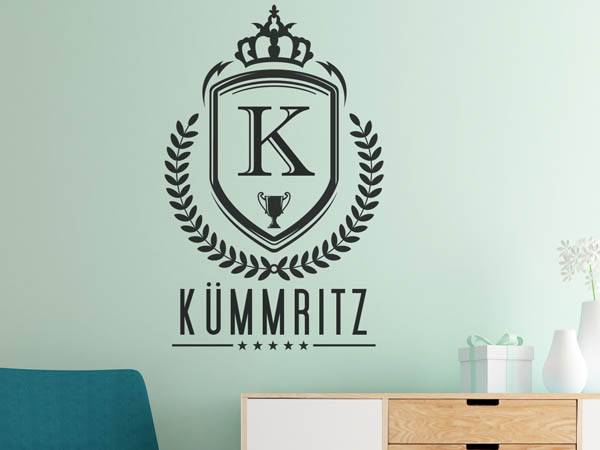 Wandtattoo Kümmritz Wappen