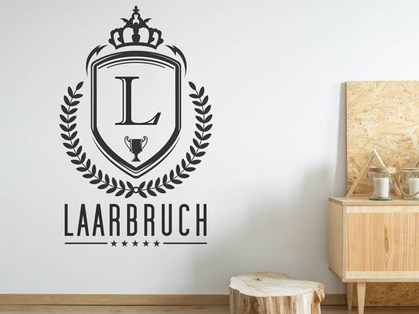 Wandtattoo Laarbruch Wappen