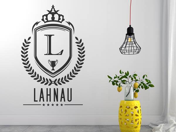 Wandtattoo Lahnau Wappen