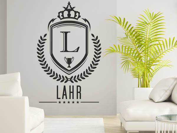 Wandtattoo Lahr Wappen