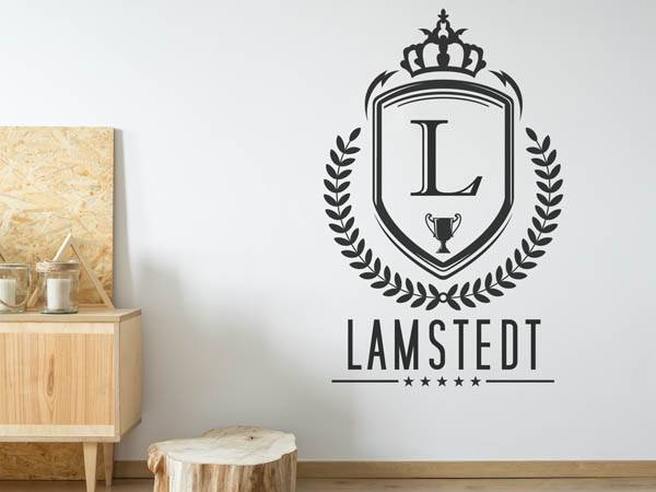 Wandtattoo Lamstedt Wappen