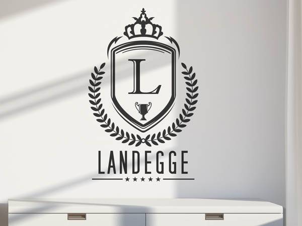 Wandtattoo Landegge Wappen