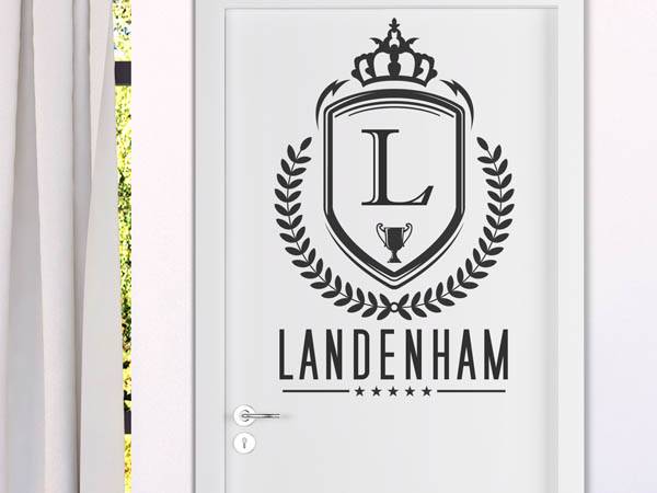 Wandtattoo Landenham Wappen