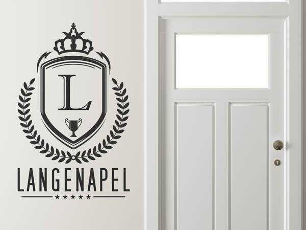 Wandtattoo Langenapel Wappen
