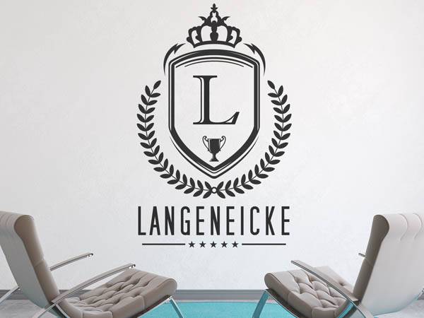 Wandtattoo Langeneicke Wappen