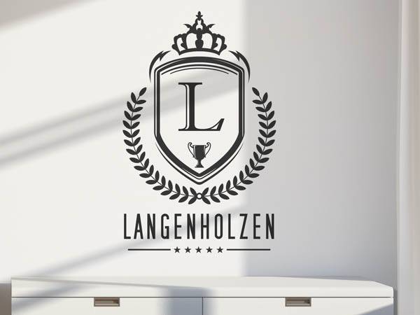 Wandtattoo Langenholzen Wappen