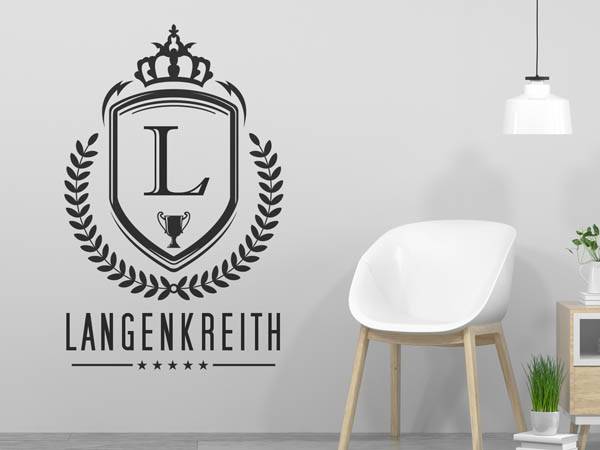 Wandtattoo Langenkreith Wappen