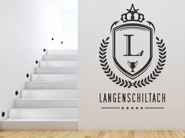 Wandtattoo Langenschiltach Wappen
