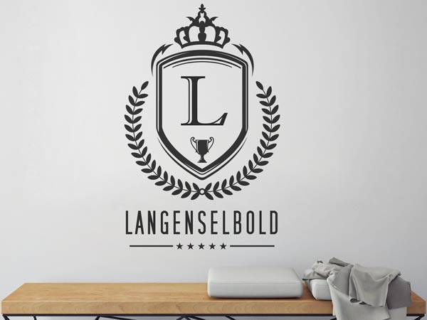 Wandtattoo Langenselbold Wappen