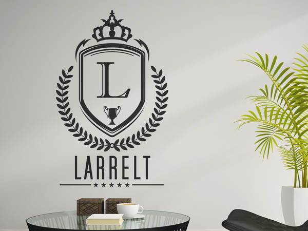 Wandtattoo Larrelt Wappen