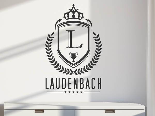 Wandtattoo Laudenbach Wappen