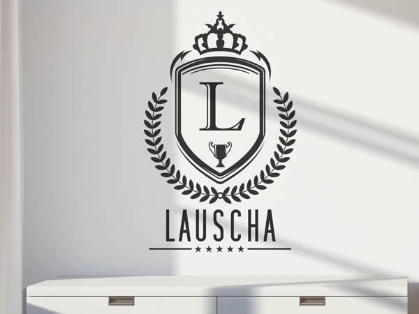 Wandtattoo Lauscha Wappen
