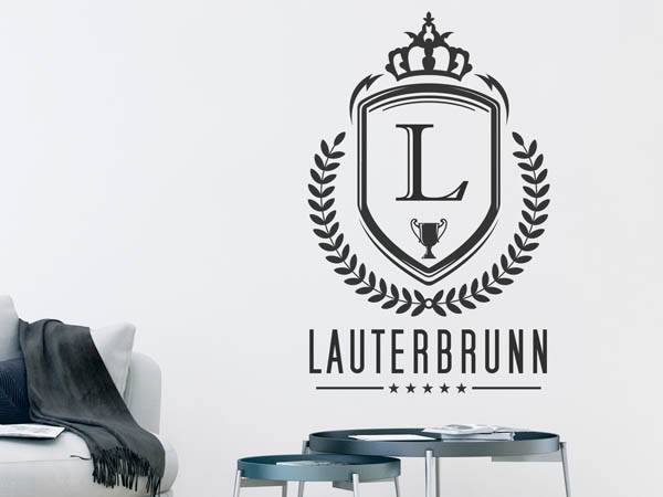 Wandtattoo Lauterbrunn Wappen