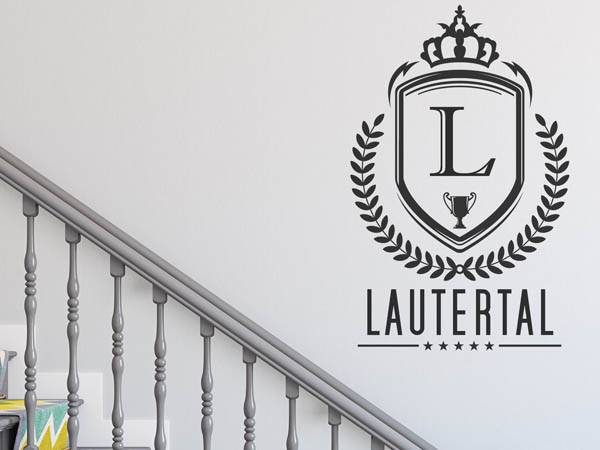 Wandtattoo Lautertal Wappen