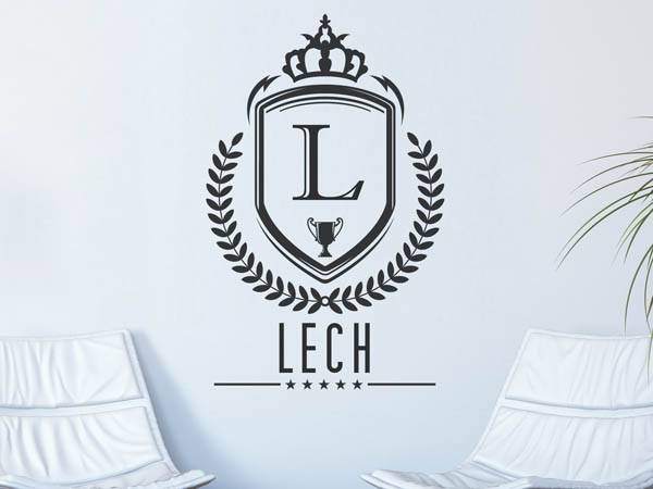 Wandtattoo Lech Wappen