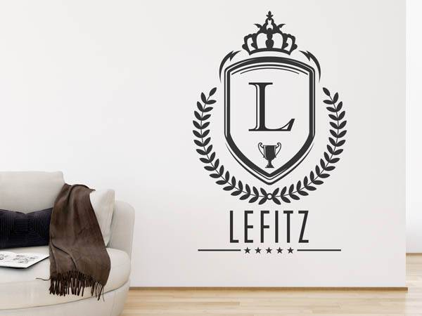 Wandtattoo Lefitz Wappen