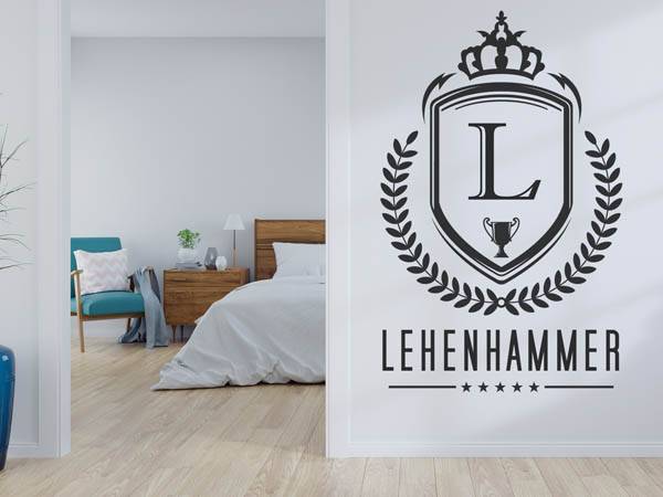 Wandtattoo Lehenhammer Wappen