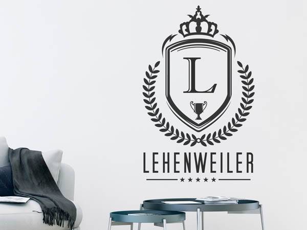 Wandtattoo Lehenweiler Wappen