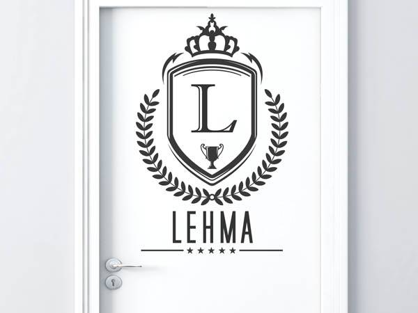 Wandtattoo Lehma Wappen