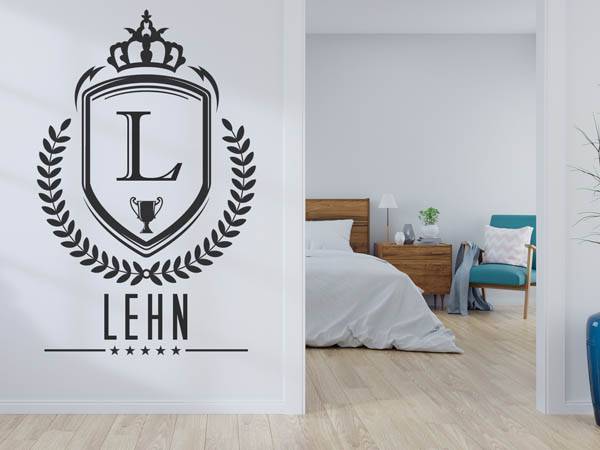 Wandtattoo Lehn Wappen