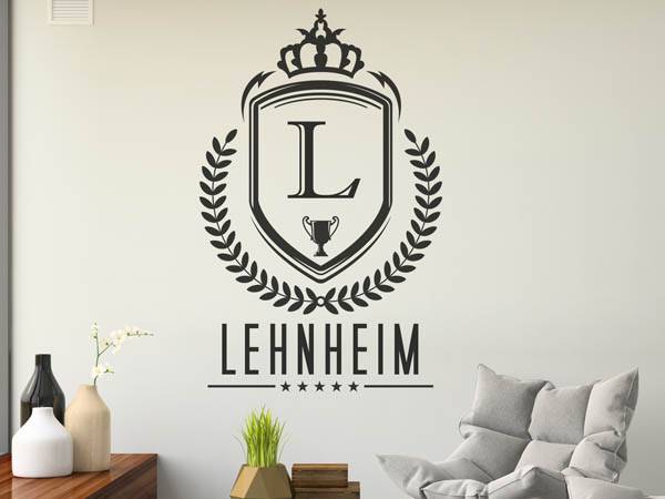 Wandtattoo Lehnheim Wappen