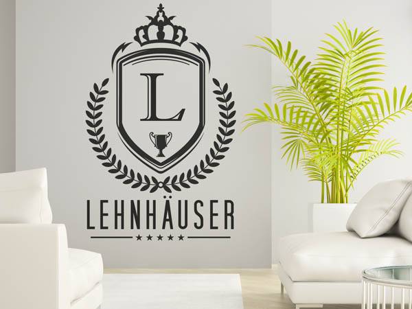 Wandtattoo Lehnhäuser Wappen
