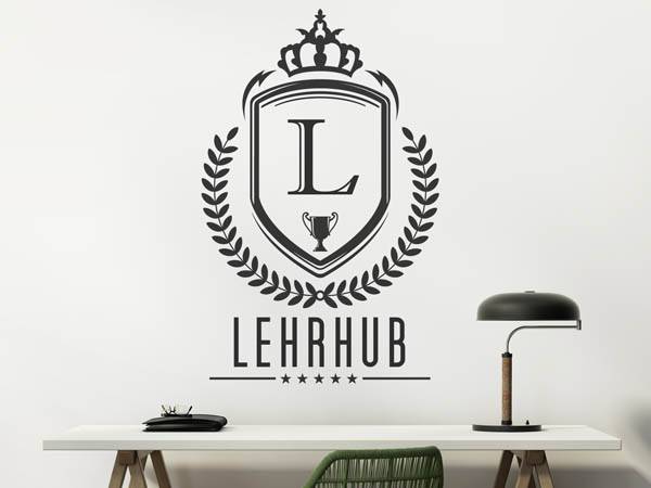 Wandtattoo Lehrhub Wappen