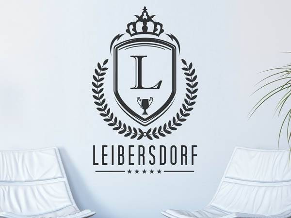 Wandtattoo Leibersdorf Wappen