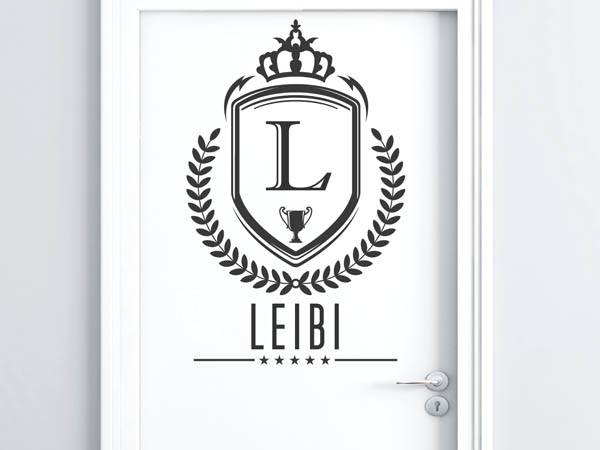 Wandtattoo Leibi Wappen