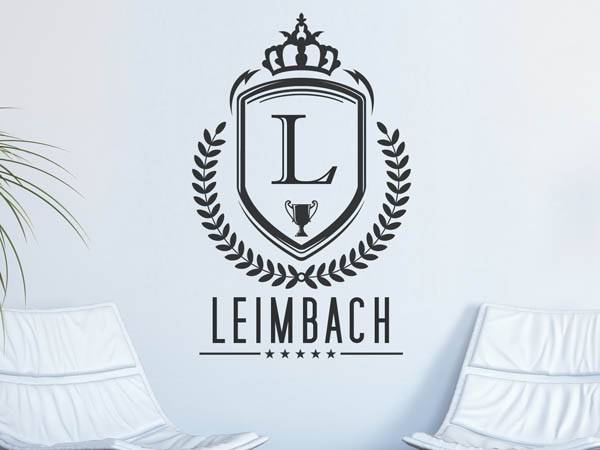 Wandtattoo Leimbach Wappen