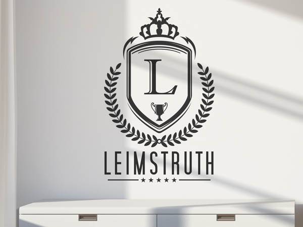 Wandtattoo Leimstruth Wappen