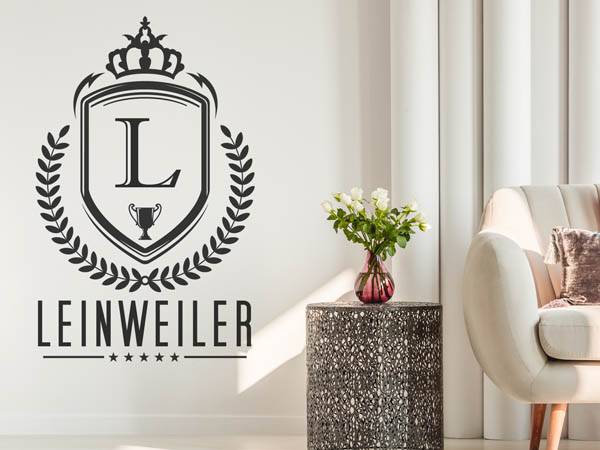 Wandtattoo Leinweiler Wappen