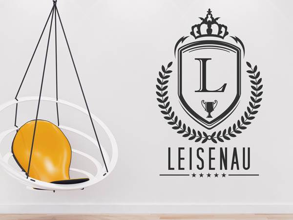 Wandtattoo Leisenau Wappen