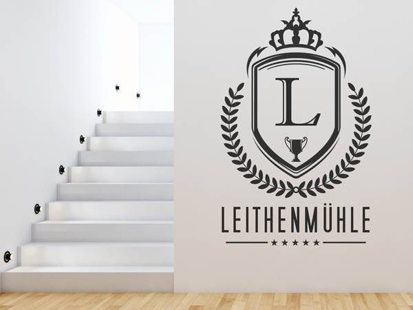 Wandtattoo Leithenmühle Wappen