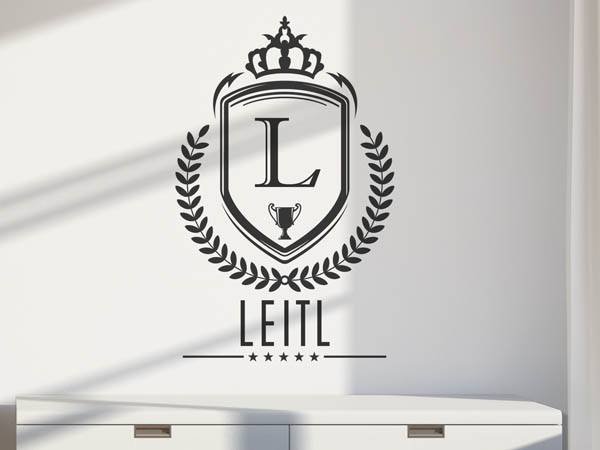 Wandtattoo Leitl Wappen