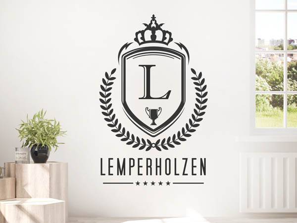 Wandtattoo Lemperholzen Wappen