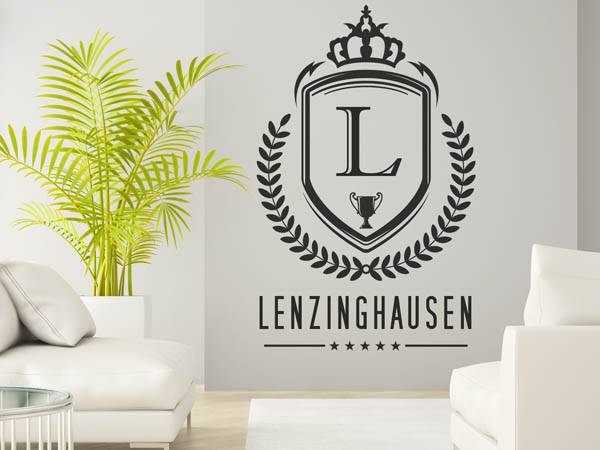 Wandtattoo Lenzinghausen Wappen