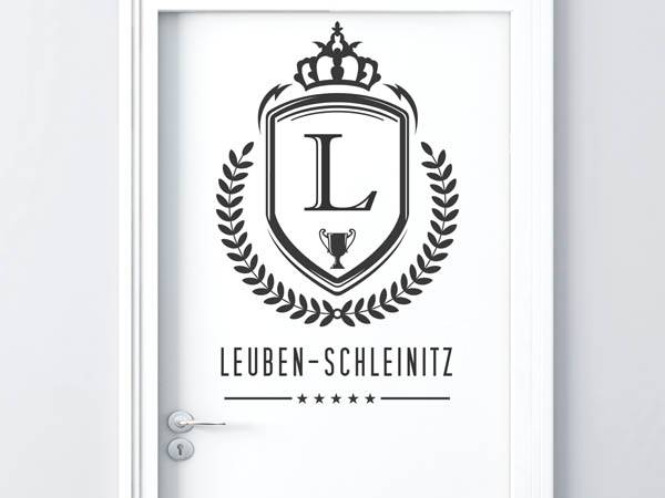 Wandtattoo Leuben-Schleinitz Wappen