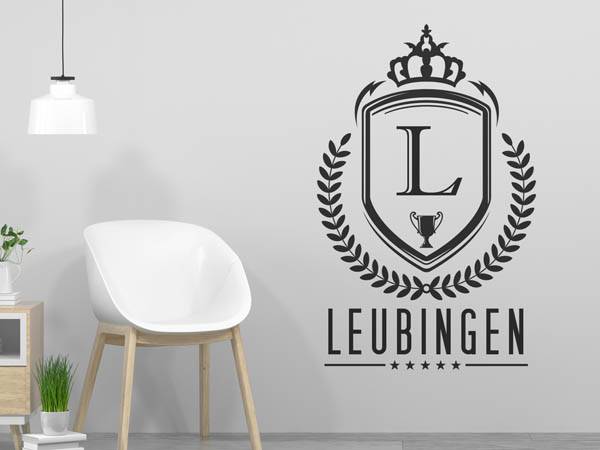 Wandtattoo Leubingen Wappen