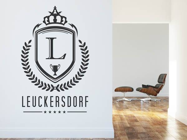 Wandtattoo Leuckersdorf Wappen