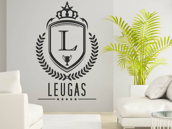 Wandtattoo Leugas Wappen
